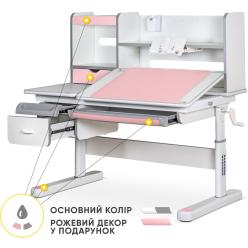 Дитячий стіл Mealux Florida Multicolor Pink