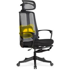 Крісло з масажем Mealux M4 Air Massage Black