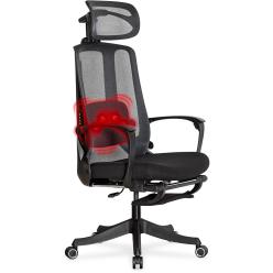 Крісло з масажем Mealux M4 Massage Black