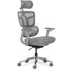 Ergonomic armchair Mealux S4 Air Fabric Grey