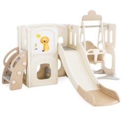 Дитячий ігровий комплекс Mealux Castle White/Brown