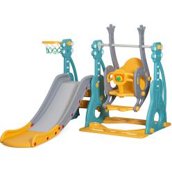 Дитячий ігровий комплекс Mealux Ariel Yellow / Blue / Grey