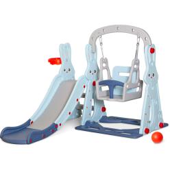 3 in 1 slide Mealux Bunny Blue