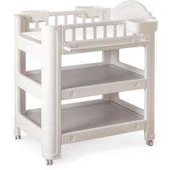 Children's table Mealux Betty з матрацом White / Grey