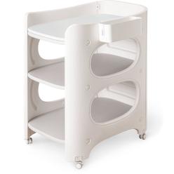 Children's table Mealux Dora з матрацом White / Grey