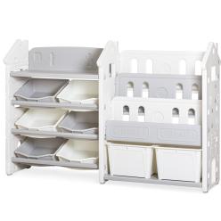 Стеллаж Mealux Block White
