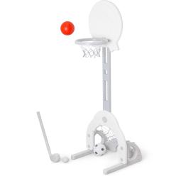 Basketball hoop Mealux Rocket White