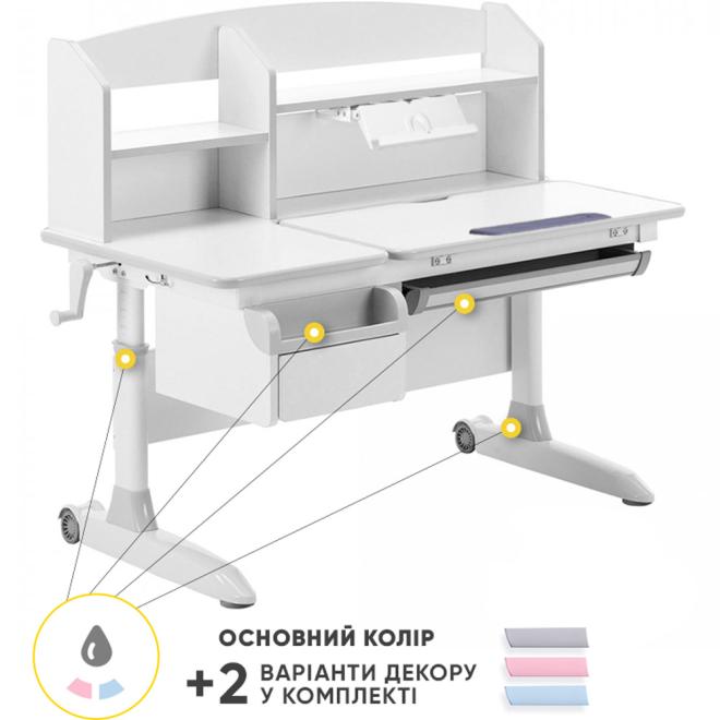 Children's table ErgoKids Romana Multicolor White Photo 1