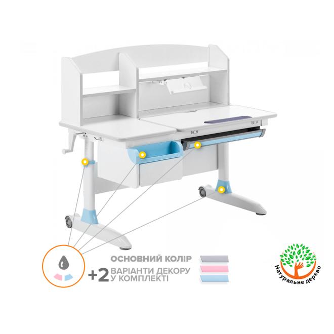 Children's table ErgoKids Romana Multicolor White Photo 7