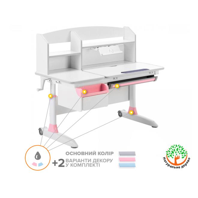 Children's table ErgoKids Romana Multicolor White Photo 4