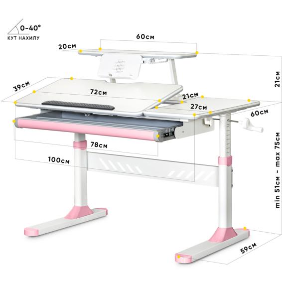 Evo-Kids TH-320 + Mio Pink-size