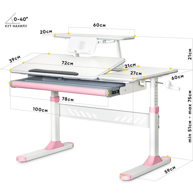 Комплект Evo-Kids TH-320 + Mio Pink Фото 3