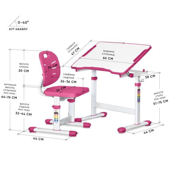 Evo-03 Ergo Pink-size