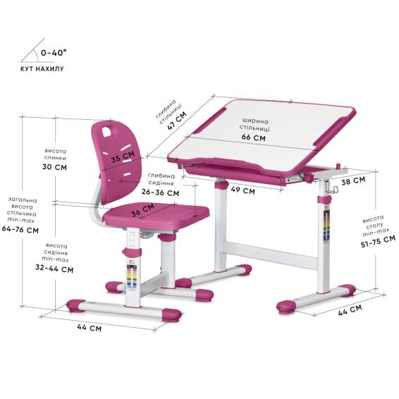 Evo-05 Ergo Pink-size