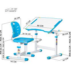Комплект Evo-kids Evo-07 Ergo Blue