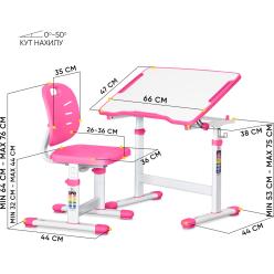 Комплект Evo-kids Evo-07 Ergo Pink
