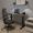 Комплект Mealux PowerDesk Lite Walnut + Leo Air Plus Black Фото 4