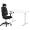 Комплект Mealux PowerDesk Lite White + Leo Air Plus Black Фото 3