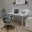 Комплект Mealux PowerDesk Lite White + Leo Air Plus Grey Blue Фото 4