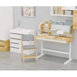 Комплект (S) Mealux Timberdesk L + крісло Mealux Carlo