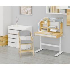 Комплект (S) Mealux Timberdesk S + крісло Mealux Carlo