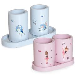 Комплект стаканів-органайзерів Cute Ballerina Pink Set-B-01