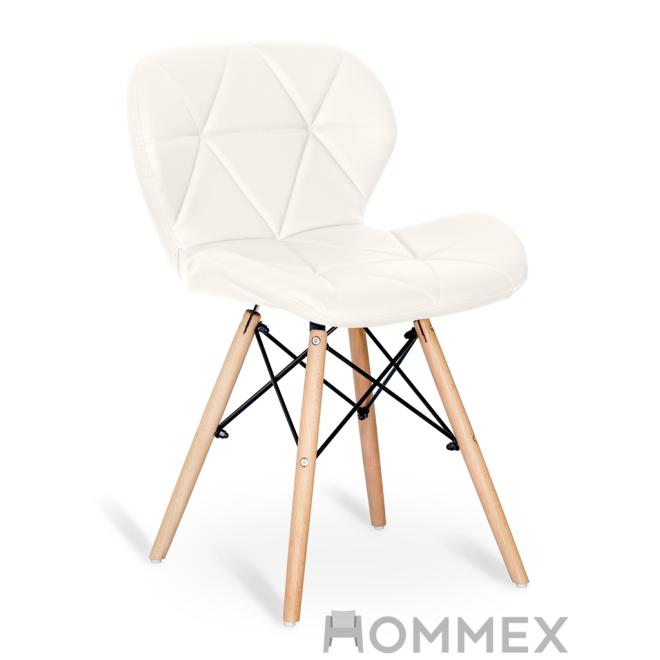 Крісло Hommex Karmen White Фото 1