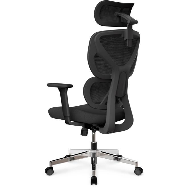 Крісло Mealux D1 Air Fabric Black Фото 6