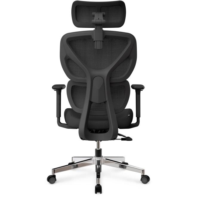 Крісло Mealux D1 Air Fabric Black Фото 5