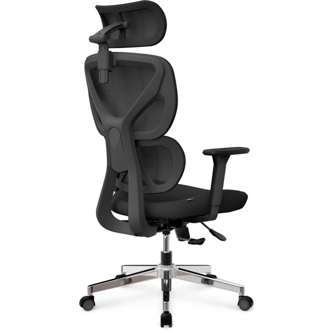 Крісло Mealux D1 Air Fabric Black Фото 8