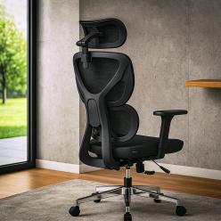Кресло Mealux D1 Air Fabric Black