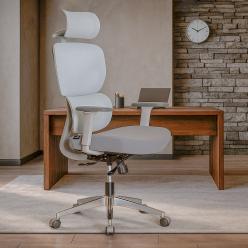 Крісло Mealux D1 Air Fabric Grey