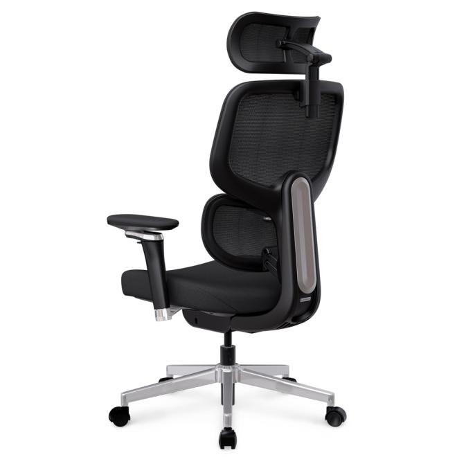 Ергономічне крісло Mealux D2 Air Fabric Black Фото 6