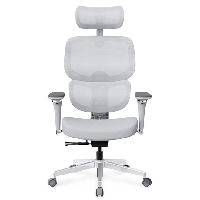 Эргономичное кресло Mealux D2 Air Fabric Grey Фото 4