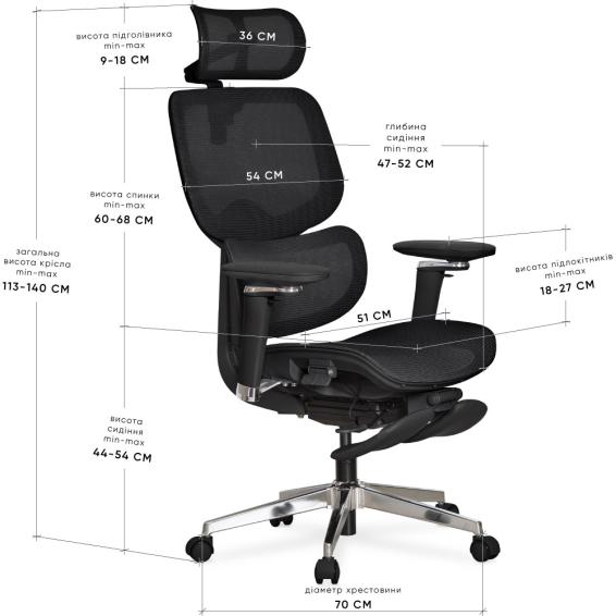 Mealux D2 Air Plus Black-size