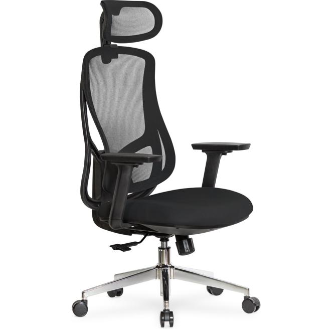 Крісло Mealux Flow Fabric Black Фото 1