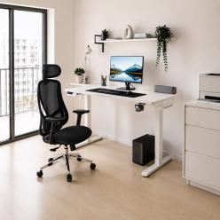 Крісло Mealux Flow Fabric Black