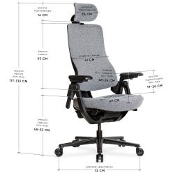 Крісло Mealux HF-Q24 Grey