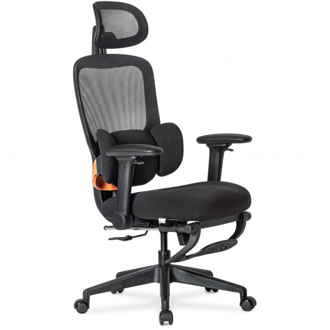 Кресло Mealux HF-S130 Plus Black Фото 1