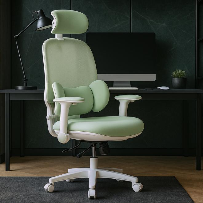 Підліткове офісне крісло Mealux Junior T2  Green Фото 4