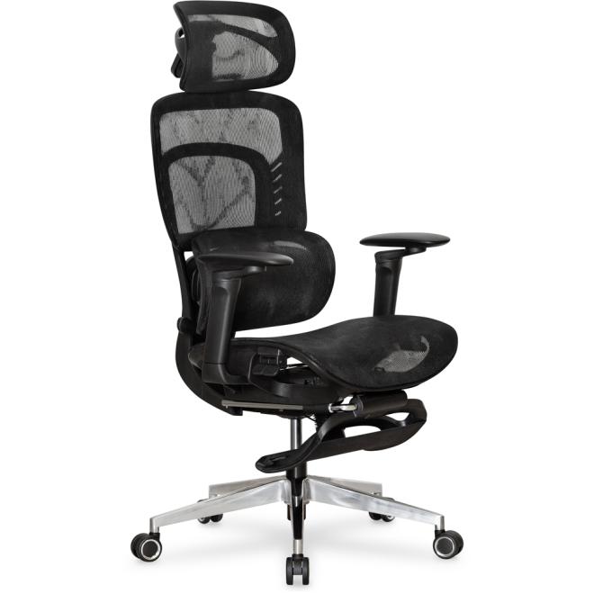 Крісло з масажем Mealux M10 Air Plus Black Photo 1