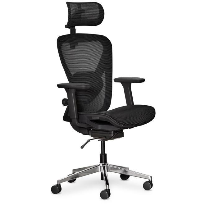 Кресло Mealux Q1 Air Black Фото 1
