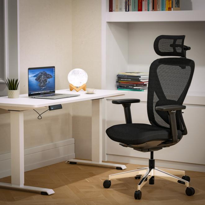 Кресло Mealux Q1 Air Fabric Black Фото 4