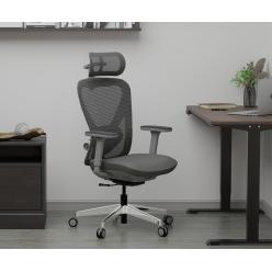 Armchair Mealux Q1 Air Fabric Grey