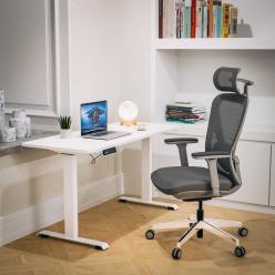 Кресло Mealux Q1 Air Grey