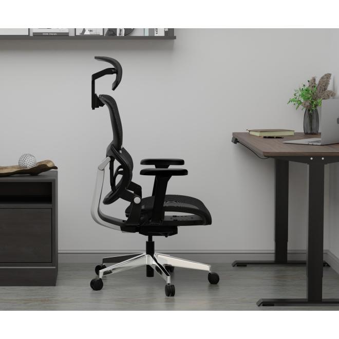 Крісло Mealux Q3 Air Black Фото 14