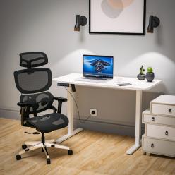 Кресло Mealux Q3 Air Black