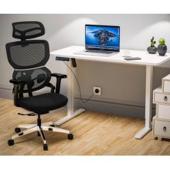 Крісло Mealux Q3 Air Fabric Black