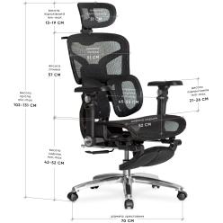 Крісло Mealux S2 Plus Black