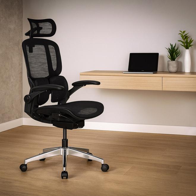 Крісло Mealux S202 Air Black Фото 3